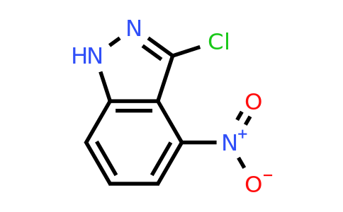 54768-47-7 | 3-Chloro-4-nitro-1H-indazole