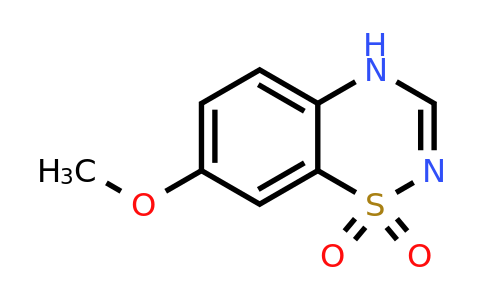 549495-12-7 | 7-Methoxy-4H-benzo[e][1,2,4]thiadiazine 1,1-dioxide