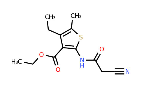 549542-87-2 | Ethyl 2-(2-cyanoacetamido)-4-ethyl-5-methylthiophene-3-carboxylate