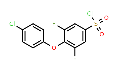 4-(4-Chlorophenoxy)-3,5-difluorobenzenesulfonyl chloride
