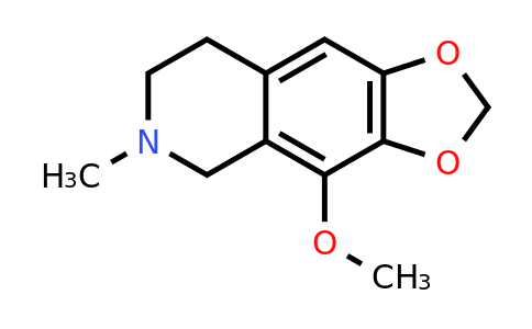 550-10-7 | 4-Methoxy-6-methyl-2h,5h,6h,7h,8h-[1,3]dioxolo[4,5-g]isoquinoline