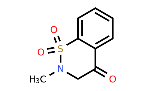 5510-10-1 | 2-Methyl-2H-benzo[e][1,2]thiazin-4(3H)-one 1,1-dioxide