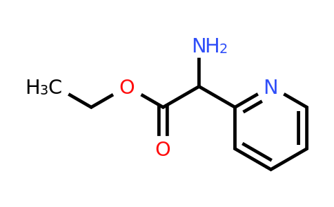 Ethyl 2-amino-2-(pyridin-2-yl)acetate