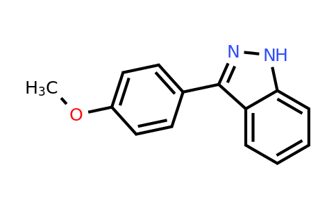 55271-06-2 | 3-(4-Methoxyphenyl)-1H-indazole