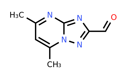 55293-96-4 | 5,7-Dimethyl-[1,2,4]triazolo[1,5-a]pyrimidine-2-carbaldehyde