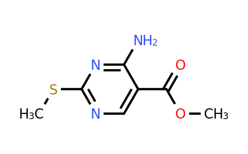 55330-58-0 | Methyl 4-amino-2-(methylsulfanyl)pyrimidine-5-carboxylate