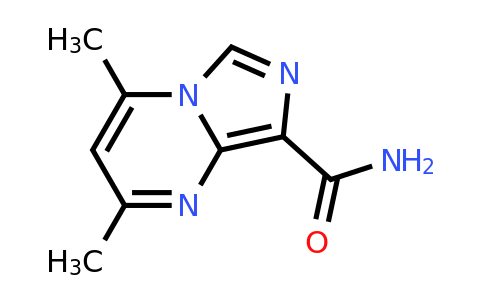 55418-16-1 | 2,4-Dimethylimidazo[1,5-a]pyrimidine-8-carboxamide
