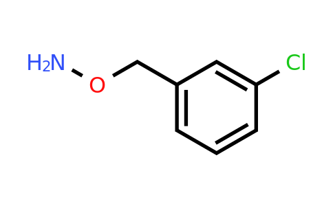 55418-31-0 | o-[(3-chlorophenyl)methyl]hydroxylamine
