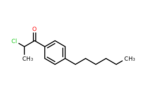 2-Chloro-1-(4-hexylphenyl)propan-1-one