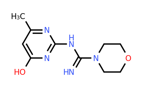 55474-80-1 | N-(4-hydroxy-6-methylpyrimidin-2-yl)morpholine-4-carboximidamide