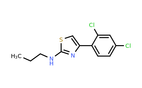 556009-97-3 | 4-(2,4-Dichlorophenyl)-n-propyl-1,3-thiazol-2-amine