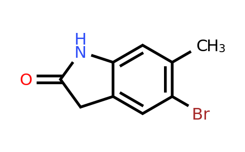 557093-46-6 | 5-Bromo-6-methylindolin-2-one