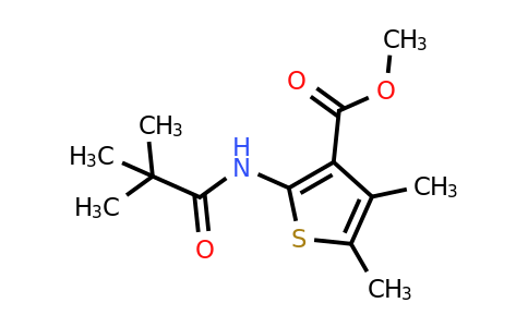 557777-07-8 | Methyl 4,5-dimethyl-2-pivalamidothiophene-3-carboxylate