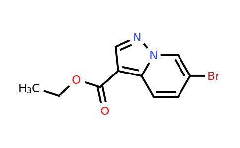 55899-30-4 | Ethyl 6-bromopyrazolo[1,5-a]pyridine-3-carboxylate