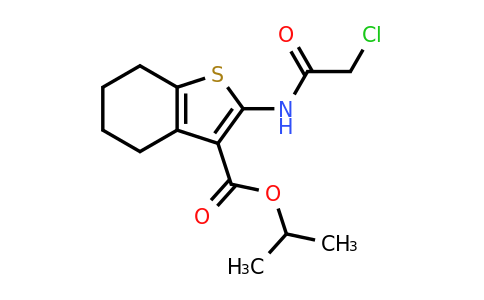560080-98-0 | Propan-2-yl 2-(2-chloroacetamido)-4,5,6,7-tetrahydro-1-benzothiophene-3-carboxylate