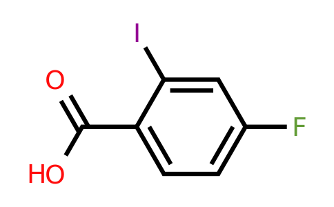56096-89-0 | 4-Fluoro-2-iodobenzoic acid