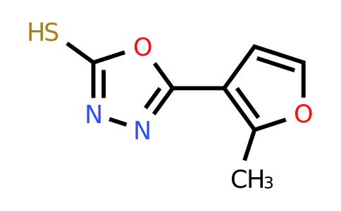 5-(2-Methylfuran-3-yl)-1,3,4-oxadiazole-2-thiol