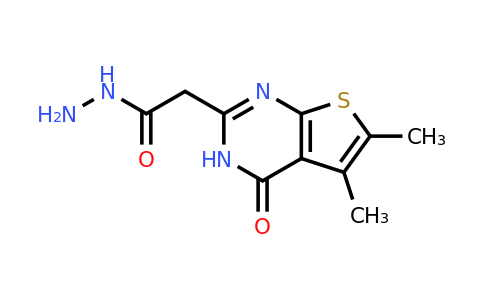 561009-01-6 | 2-{5,6-dimethyl-4-oxo-3h,4h-thieno[2,3-d]pyrimidin-2-yl}acetohydrazide