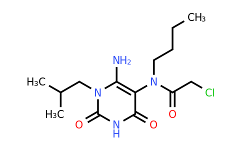 561009-03-8 | N-[6-Amino-1,2,3,4-tetrahydro-1-(2-methylpropyl)-2,4-dioxo-5-pyrimidinyl]-N-butyl-2-chloroacetamide