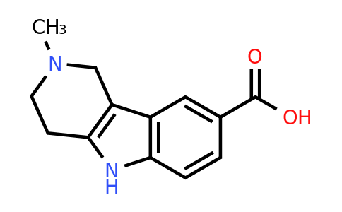 56223-40-6 | 2-Methyl-2,3,4,5-tetrahydro-1h-pyrido[4,3-b]indole-8-carboxylic acid