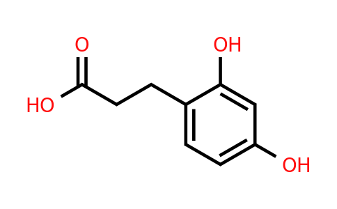 5631-68-5 | 3-(2,4-Dihydroxyphenyl)propanoic acid