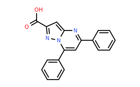 5646-98-0 | 5,7-Diphenylpyrazolo[1,5-a]pyrimidine-2-carboxylic acid