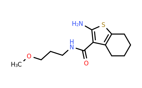 565171-08-6 | 2-Amino-N-(3-methoxypropyl)-4,5,6,7-tetrahydro-1-benzothiophene-3-carboxamide