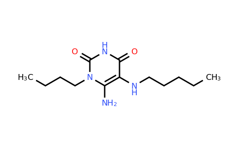 565171-10-0 | 6-Amino-1-butyl-5-(pentylamino)-1,2,3,4-tetrahydropyrimidine-2,4-dione