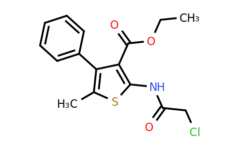 565179-42-2 | Ethyl 2-(2-chloroacetamido)-5-methyl-4-phenylthiophene-3-carboxylate