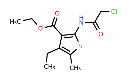 565191-90-4 | Ethyl 2-(2-chloroacetamido)-4-ethyl-5-methylthiophene-3-carboxylate