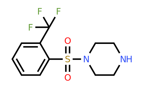 565192-03-2 | 1-[2-(trifluoromethyl)benzenesulfonyl]piperazine