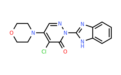 565192-21-4 | 2-(1H-1,3-Benzodiazol-2-yl)-4-chloro-5-(morpholin-4-yl)-2,3-dihydropyridazin-3-one