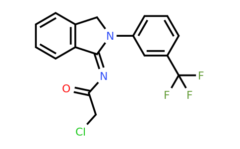 565194-88-9 | 2-Chloro-N-(2-(3-(trifluoromethyl)phenyl)isoindolin-1-ylidene)acetamide