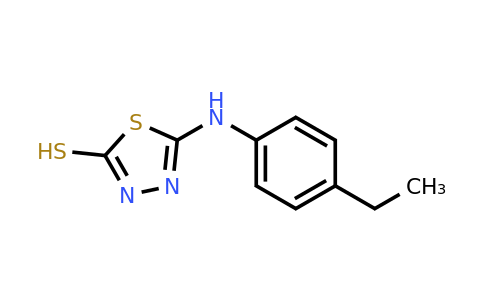 565198-66-5 | 5-[(4-ethylphenyl)amino]-1,3,4-thiadiazole-2-thiol