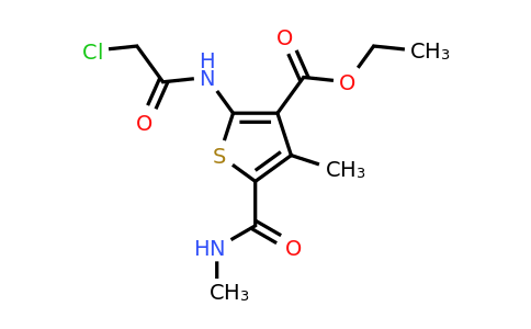 565207-41-2 | Ethyl 2-(2-chloroacetamido)-4-methyl-5-(methylcarbamoyl)thiophene-3-carboxylate