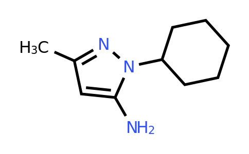 1-Cyclohexyl-3-methyl-1H-pyrazol-5-amine