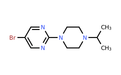 566158-43-8 | 5-Bromo-2-(4-isopropylpiperazin-1-yl)pyrimidine