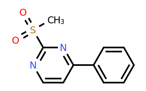 56734-11-3 | 2-(Methylsulfonyl)-4-phenylpyrimidine