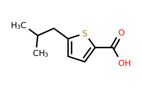 5681-91-4 | 5-(2-Methylpropyl)thiophene-2-carboxylic acid