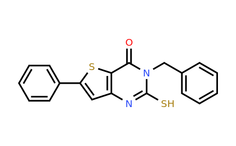 568555-80-6 | 2,3-Dihydro-6-phenyl-3-(phenylmethyl)-2-thioxothieno[3,2-d]pyrimidin-4(1H)-one