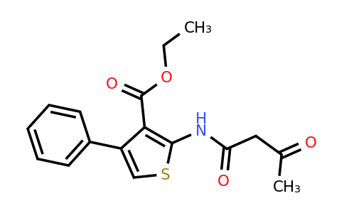 568559-93-3 | Ethyl 2-[(1,3-dioxobutyl)amino]-4-phenyl-3-thiophenecarboxylate