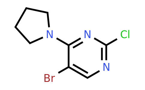 57054-90-7 | 5-Bromo-2-chloro-4-(pyrrolidin-1-yl)pyrimidine