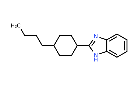 571155-14-1 | 2-(4-Butylcyclohexyl)-1h-1,3-benzodiazole