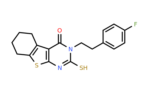 571155-96-9 | 3-[2-(4-Fluorophenyl)ethyl]-2,3,5,6,7,8-hexahydro-2-thioxo[1]benzothieno[2,3-d]pyrimidin-4(1H)-one