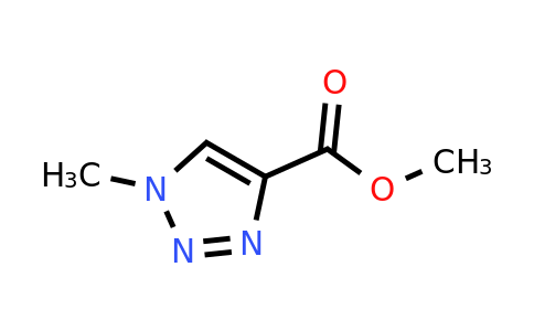 57362-82-0 | Methyl 1-methyl-1H-1,2,3-triazole-4-carboxylate