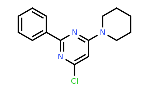 574708-35-3 | 4-Chloro-2-phenyl-6-(piperidin-1-yl)pyrimidine