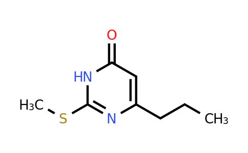 5751-17-7 | 2-(Methylthio)-6-propylpyrimidin-4(3H)-one