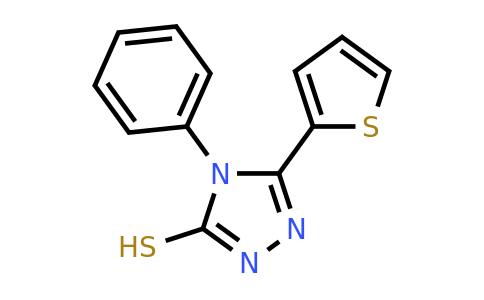 57600-04-1 | 4-Phenyl-5-(thiophen-2-yl)-4H-1,2,4-triazole-3-thiol