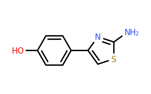 57634-55-6 | 4-(2-Aminothiazol-4-yl)phenol