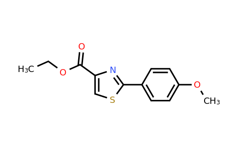 57677-79-9 | Ethyl 2-(4-methoxyphenyl)thiazole-4-carboxylate